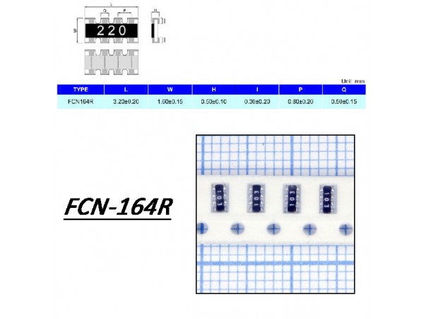 FCN16-4R 10к чип.Сборка рез.