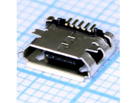 Micro USB 5pin 5S тип B Гн. на плату