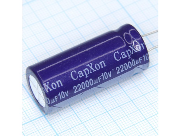 Конд.22000/10V 1841 +85°C GS CapXon