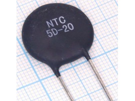 NTC5D-20 термистор 5 Ом, 7А