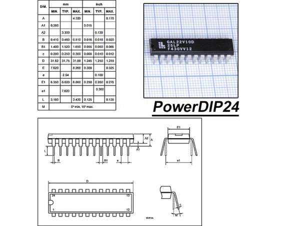 GAL22V10D-25LP