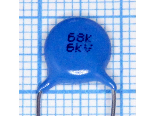 Конд.68пФ/6 kV