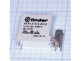 Реле 12VDC 459170120310 1A 16A/250VAC Finder