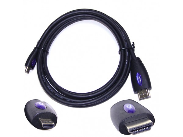 Шнур HDMI/microHDMI шт/шт 2м