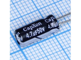 Конд.4,7/50V 0511 +105°C CapXon