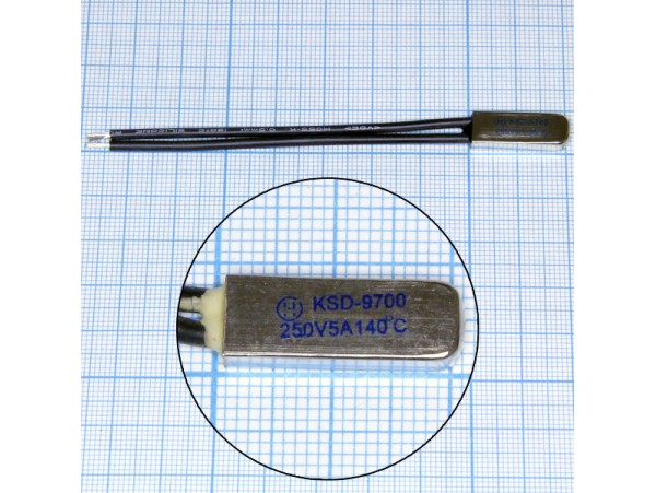 KSD-9700-140 Термостат биметаллический