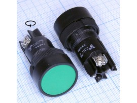 LXA2(3SA5)-EA135 250V/3A on-(on) зелёная кнопка