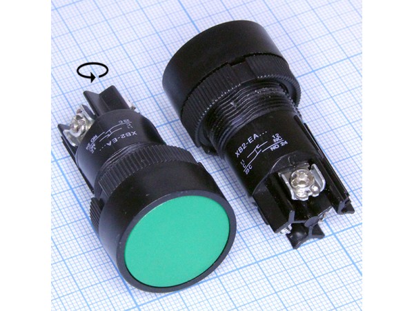 LXA2(3SA5)-EA135 250V/3A on-(on) зелёная кнопка