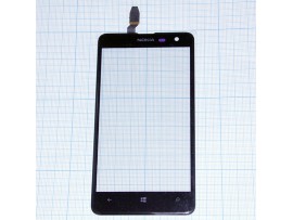 Nokia Lumia 625 тачскрин (черный)