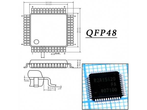 R2A15120FA QFP-48