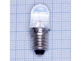Лампа 3,8V30mA LED цоколь E10