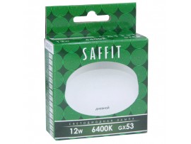 Лампа 220V 12W 6400K GX53 26х74 SAFFIT