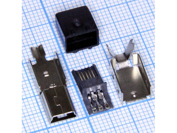 Mini USB Шт.USB/M-SP-1 на кабель 5pin