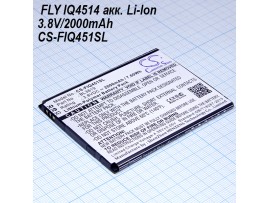 FLY IQ4514 акк. Li-lon 3.7V/2000mAh CS-FIQ451SL