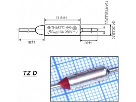 TZ D-172-15A Термопредохранитель