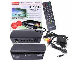 D-COLOR DC702HD ресивер эфирный DVB-T2