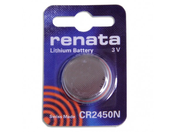CR2450N Батарея 3V RENATA
