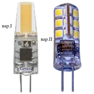 Лампа 220V 3W G4 4500K LED General