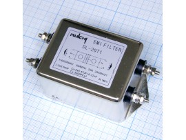 DL-20T1 фильтр сетевой 1-фазный, 250V/20A