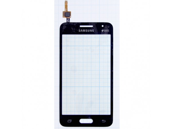 Sam G355 Galaxy Core 2 Duos тачскрин черный