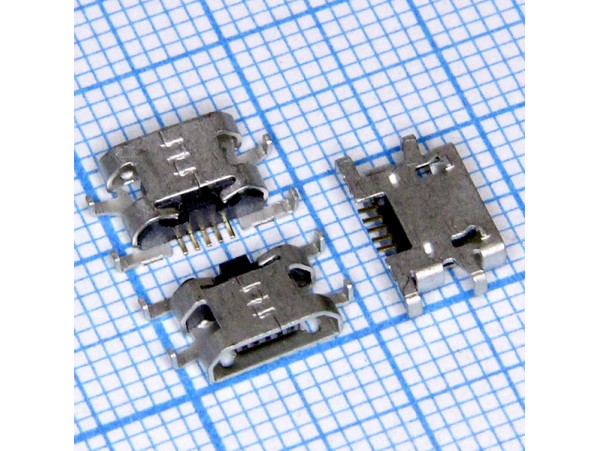 Micro USB 5pin B-5SAD8 Гн. на плату