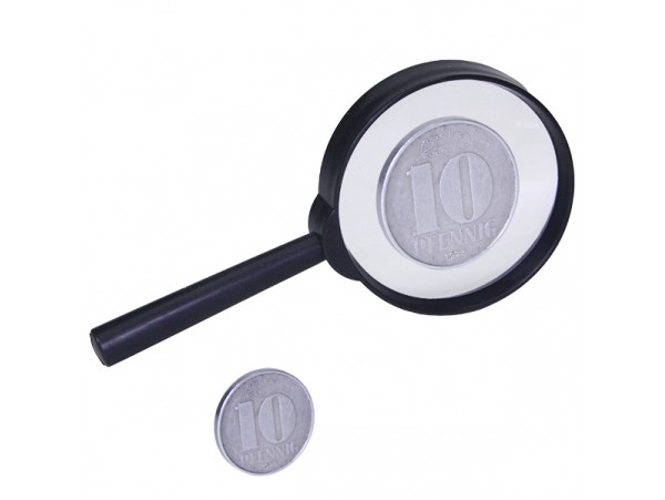 Лупа увеличение х5 d=6см пластик