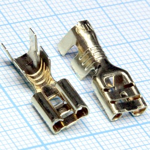 Нож.6,3х0,8 Розетка провод 2,5-6,0мм2 SF2DB