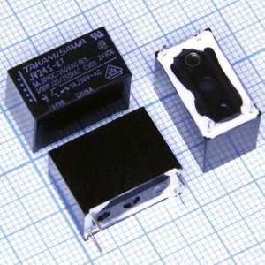 Реле 24VDC JV24S-KT 1A 5A/250VAC