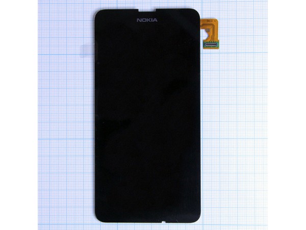 Nokia Lumia 630/630 Dual/635 дисплей + тачскрин черный