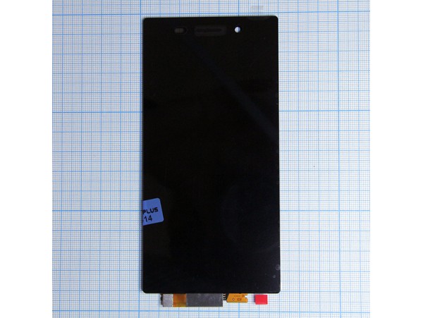 Sony Xperia Z1 дисплей с тачскрином, черный