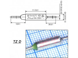 TZ D-085-15А Термопредохранитель