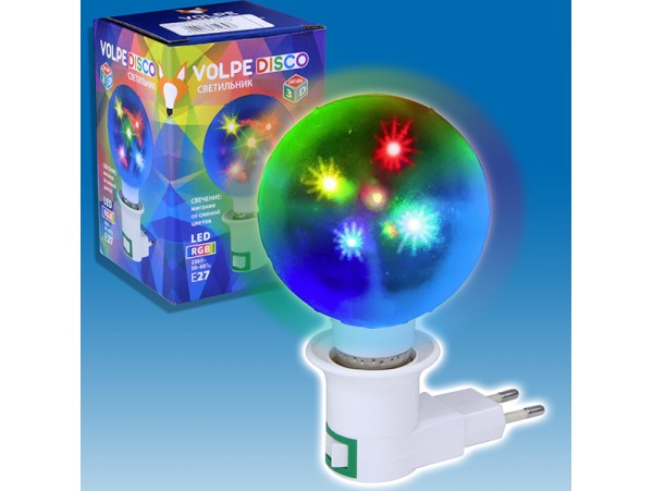 Лампа RGB Шар 3D для световых шоу с вилкой