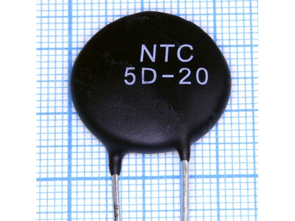 MF72-5D20 термистор NTC 5 Ом 7А
