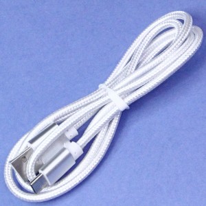 Шнур USB=Type-C 1м серебро Energy ET-01