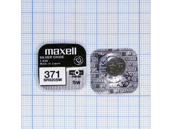 Элемент питания SR920SW (V371) Maxell