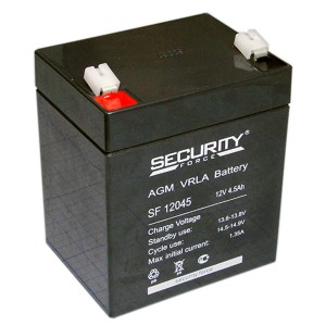 Аккумулятор 12V/4,5Ah SF12045 90х73х102 Security