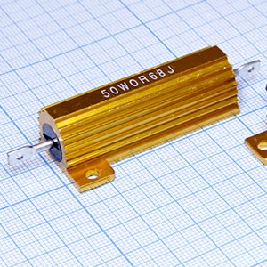 Резистор-50-0,68 Ом 5% радиальный AH-50