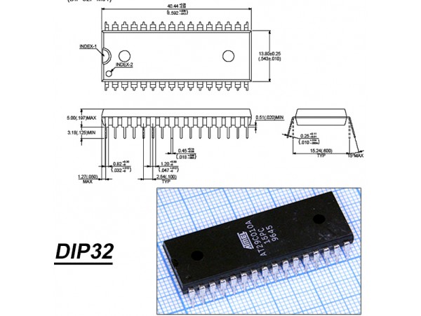 AT29C010A-15PC