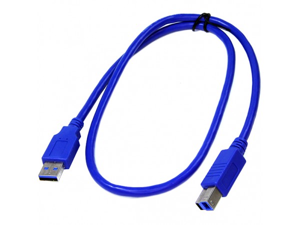 Шнур USB-A 3,0 гн. - USB-B 3,0 шт, 0,75 м