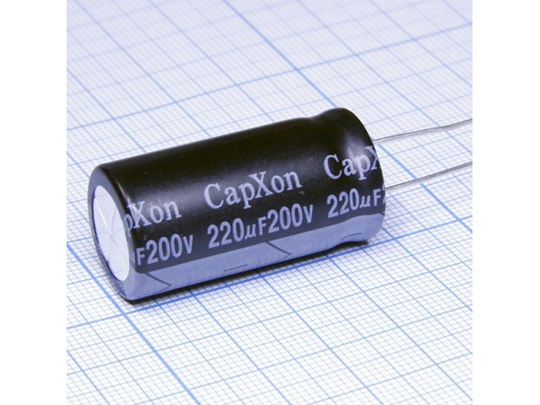 Конд.220/200V 1835 +105C  CapXon