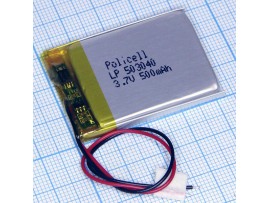 LP503040-PCM аккумулятор 3.7V/500mAh Li-Pol