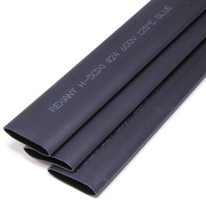 Термоусадка 24/8х1000 (Ч) 1:3 клеевая