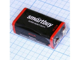 Батарея 9V 6F22 Smartbuy