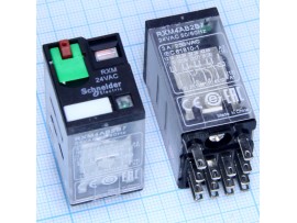 Реле 24VAC RXM4AB2B7 4C 6A/250VAC
