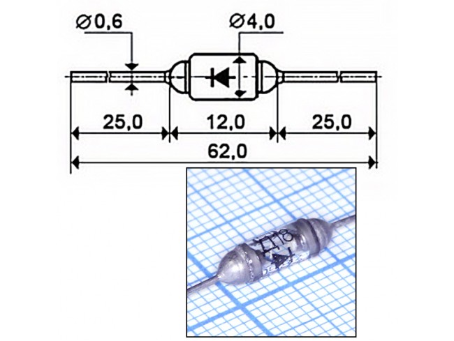 Стабилитрон 18. Д18, диод германиевый. Д18 диод. Д18 диод характеристики. D018 диод.