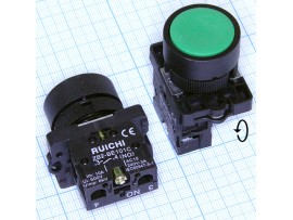 LXA2(3SA5)-BA31 600V/10A off-(on) зелёная кнопка