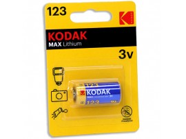 CR123A Батарея 3V Kodak (d=17;L=34)