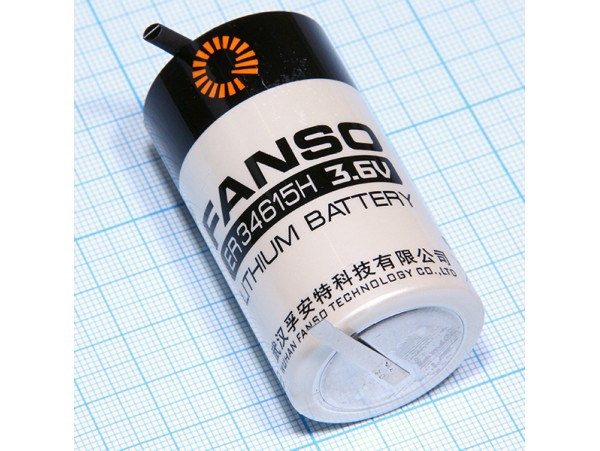 ER34615H-FT батарея 3,6V D Lithium FANSO