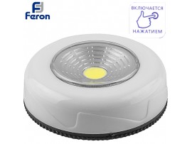 Светильник-кнопка светодиодный Feron FN1204(пушлайт)