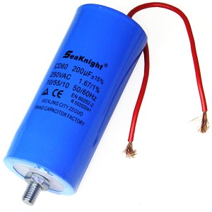 Конд.200/250V 45102 50Гц CD60 провод/винт
